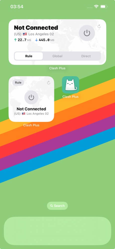 Clash Plus home screen widgets