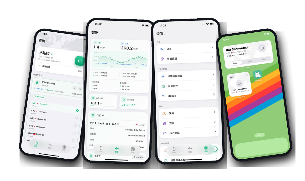 Clash Plus 多终端应用截图
